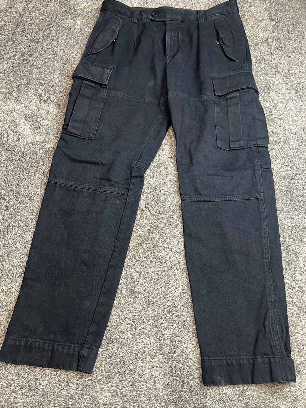 Banana Republic Alton Italian Denim Cargo Pants 33
